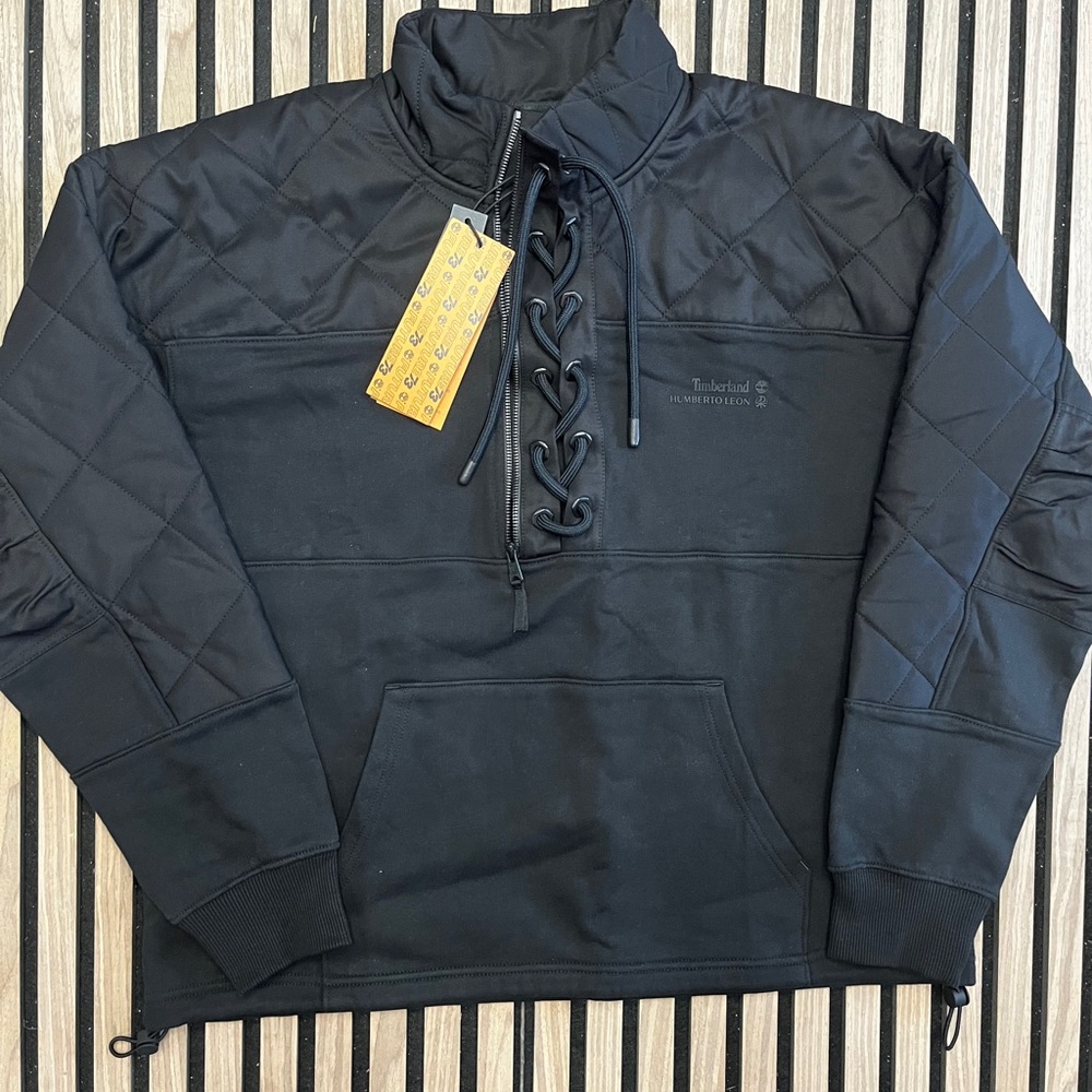 TIMBERLAND X HUMBERTO LEON FUNNEL NECK SWEATSHIRT  SIZE L